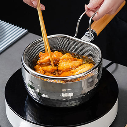 Stainless Steel Sieve with Handle🥄🫕