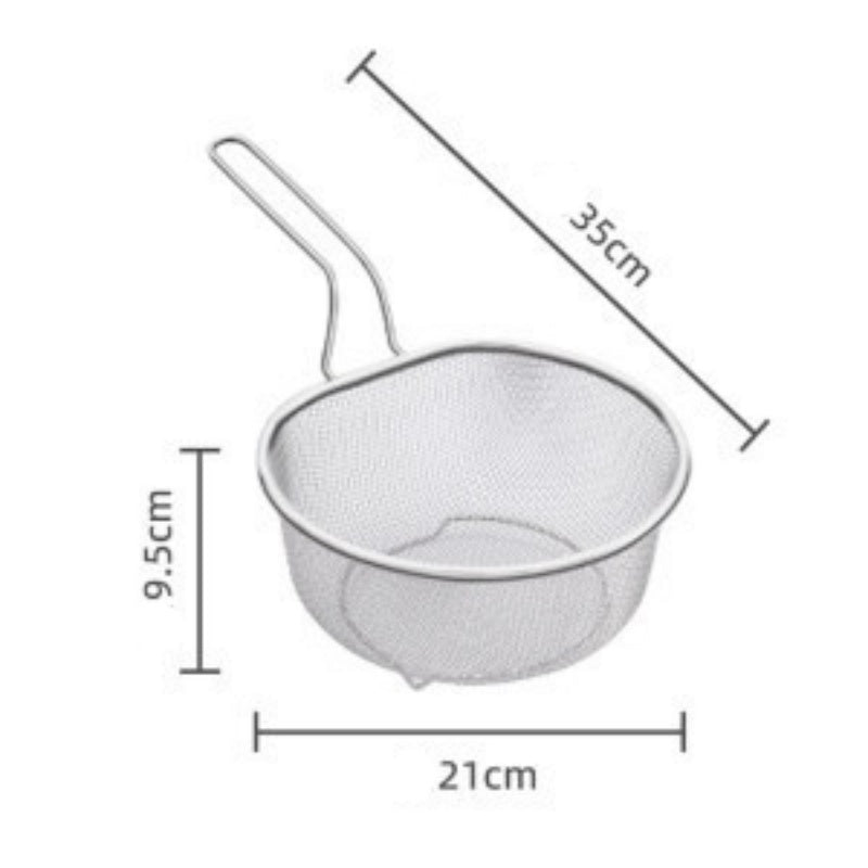 Stainless Steel Sieve with Handle🥄🫕