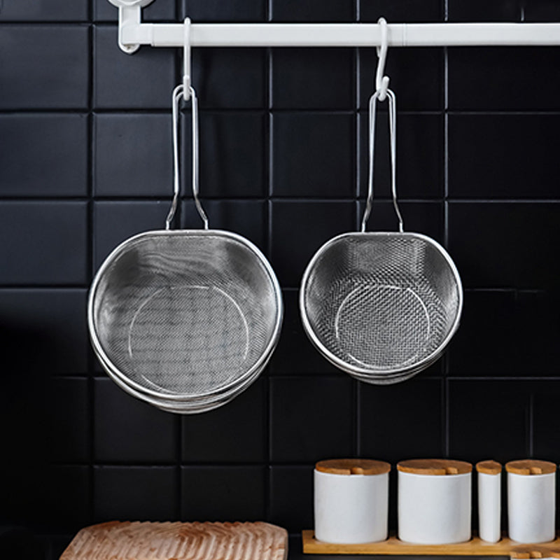 Stainless Steel Sieve with Handle🥄🫕