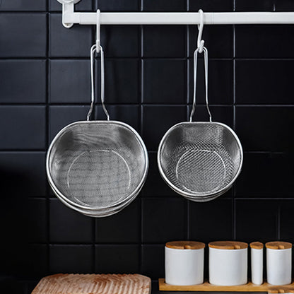 Stainless Steel Sieve with Handle🥄🫕