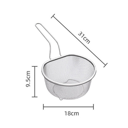 Stainless Steel Sieve with Handle🥄🫕