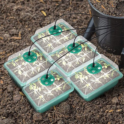⏰Limited offer 50% Discount🔥Seed Starter Trays with Grow Light