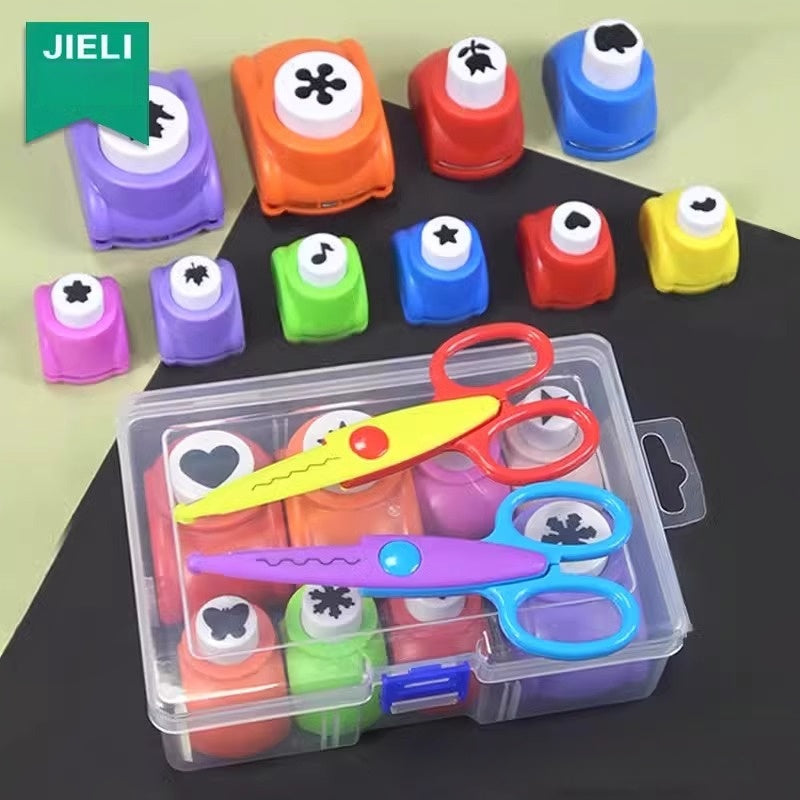✂️ 50% OFF NOW! 🎨 DIY Paper Punch Set for Kids – Create Stars, Hearts & Animals – Safe, Creative Fun for Crafts ✨