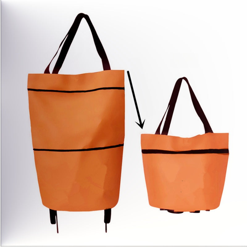 📢📢40% OFF !! ⏰2-in-1 Foldable Shopping Cart