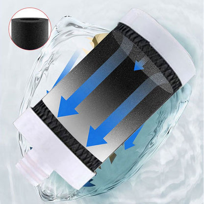 Water purifier for stainless steel household faucets without installation