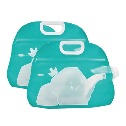 Moisture-Proof Reusable Food Storage Bags with Handle