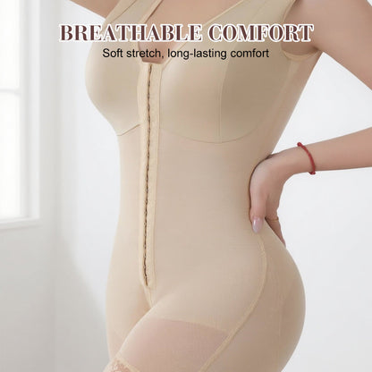💎 50% OFF! 💎 Sculpting Bodysuit with Front Closure – Full-Body Shaping, Anti-Roll Hem & Discreet Zipper