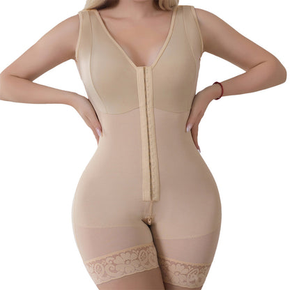 💎 50% OFF! 💎 Sculpting Bodysuit with Front Closure – Full-Body Shaping, Anti-Roll Hem & Discreet Zipper