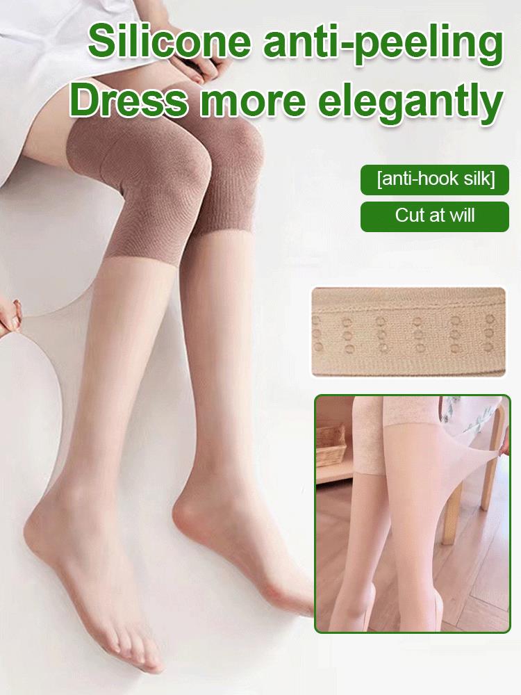 📢📢Flash Sale: Ending in 3 Hours!⏰⏰Anti-snag Mugwort Knee Support Stockings