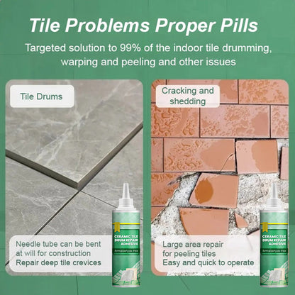 🔥While Supplies Last 40% OFF!🎉 Ceramic Tile Drum Repair Adhesive