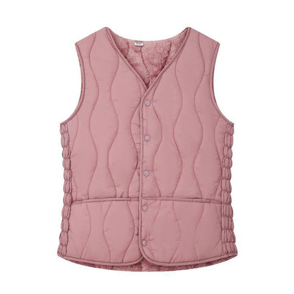 Slim Fit Quilted Vest for Women