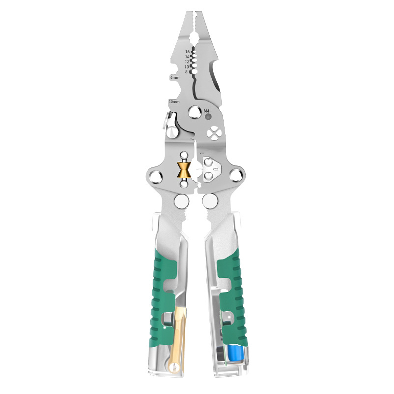 🔧 BUY 3 GET 1 FREE! 🎉 Multifunction Folding Electrician Pliers – All-in-One, Compact & Ergonomic Grip 🛠️📦