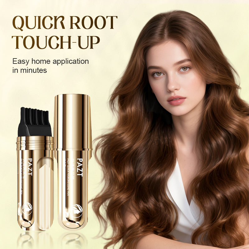 ✨ 2-IN-1 HAIR DYE COMB - Precision Application for Gray Coverage, Non-Drip Formula with Nourishing Argan Oil, 5 Min Processing Time 🌸🧴