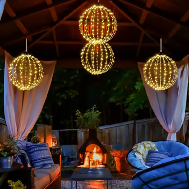 ✨ Hanging LED Sphere Light – Soft glow & decorative charm ✨
