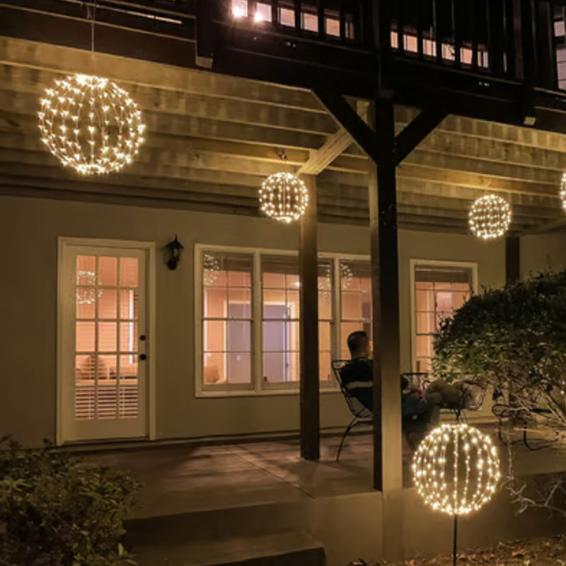 ✨ Hanging LED Sphere Light – Soft glow & decorative charm ✨