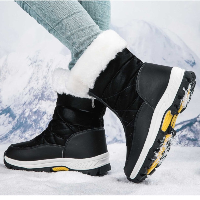 👢 50% OFF NOW! ✨ Women’s Non-Slip Warm Zipper Snow Boots - Thermal Insulated & Water-Resistant Winter Boots for Cold Weather 🌨️🔗