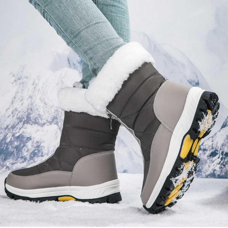 👢 50% OFF NOW! ✨ Women’s Non-Slip Warm Zipper Snow Boots - Thermal Insulated & Water-Resistant Winter Boots for Cold Weather 🌨️🔗