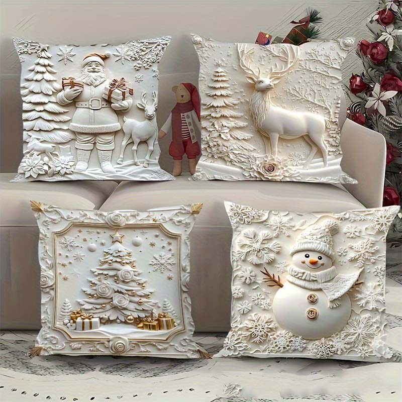 🎅Christmas Pre-Sale 50% OFF🎉Elegant Christmas Decorative Pillow Covers