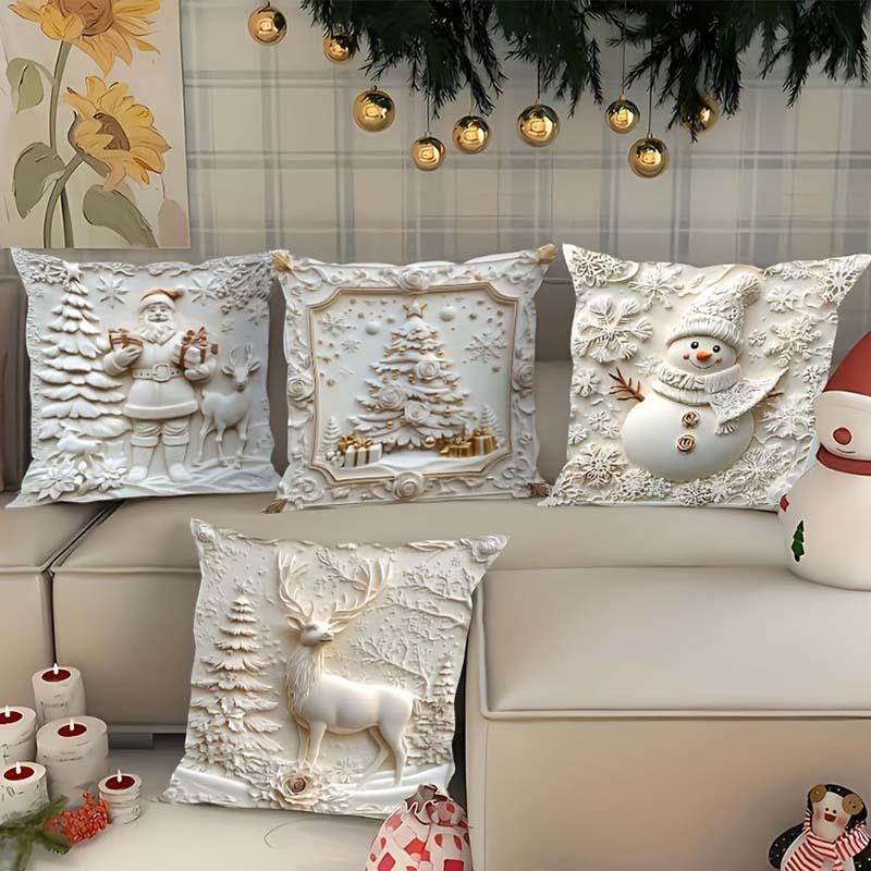 🎅Christmas Pre-Sale 50% OFF🎉Elegant Christmas Decorative Pillow Covers