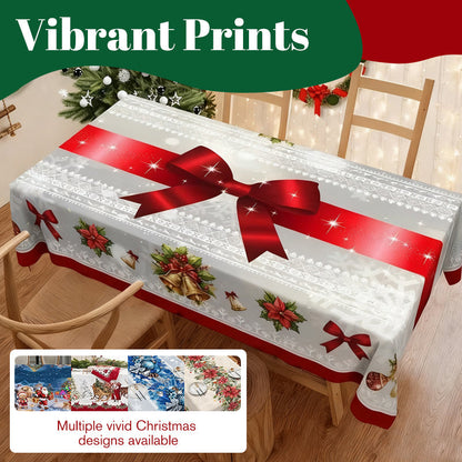 ✨Christmas Special price £9.99!！🎁Stylish Christmas Printed Tablecloth🔥
