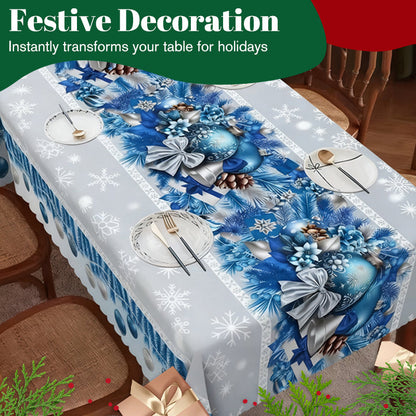 ✨Christmas Special price £9.99!！🎁Stylish Christmas Printed Tablecloth🔥