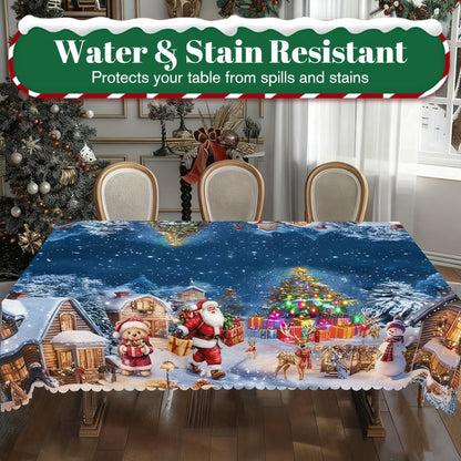 ✨Christmas Special price £9.99!！🎁Stylish Christmas Printed Tablecloth🔥