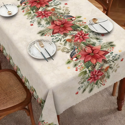✨Christmas Special price £9.99!！🎁Stylish Christmas Printed Tablecloth🔥