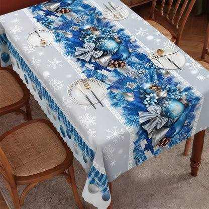 ✨Christmas Special price £9.99!！🎁Stylish Christmas Printed Tablecloth🔥