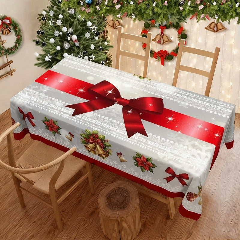 ✨Christmas Special price £9.99!！🎁Stylish Christmas Printed Tablecloth🔥