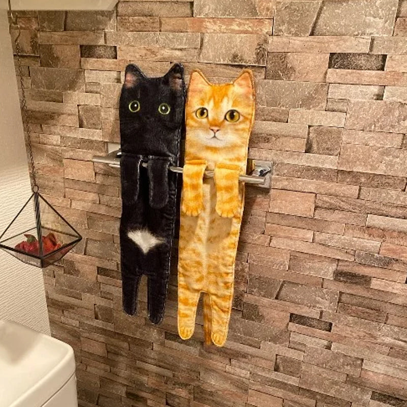 ⏳Limited-time 50% off⏰Cute Cat Hand Towel😺🐾