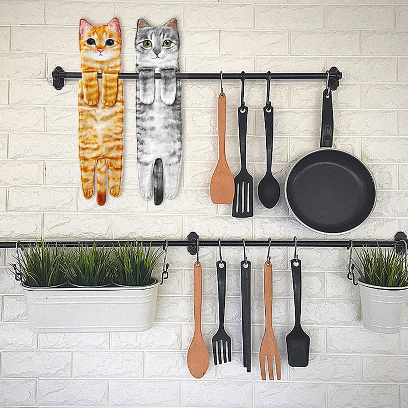 ⏳Limited-time 50% off⏰Cute Cat Hand Towel😺🐾