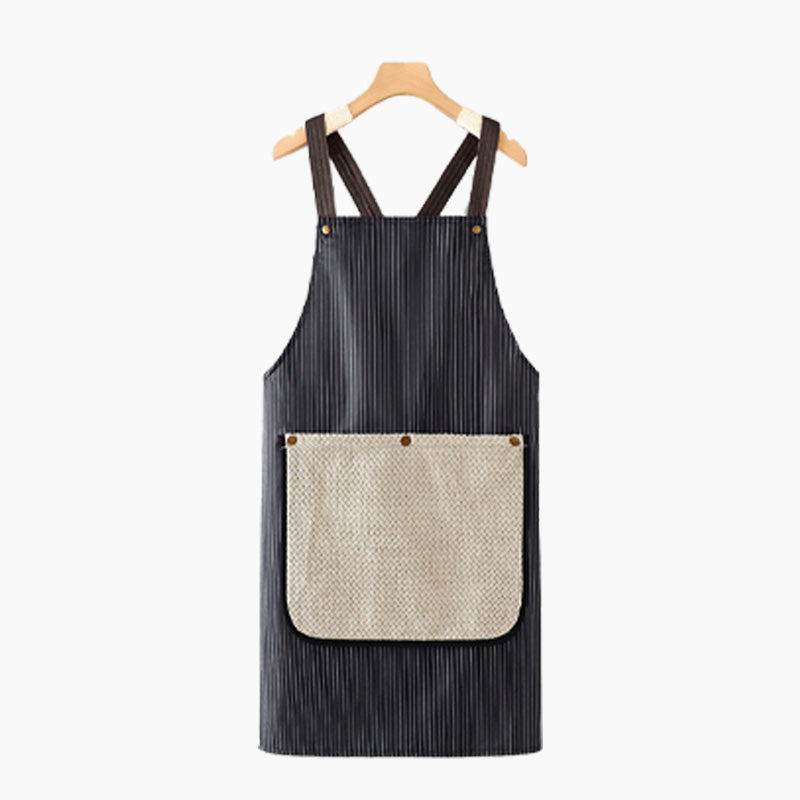 👨‍🍳 LIMITED-TIME 50% OFF! 💥 Cross-Back Waterproof Apron with Detachable Hand Towel – Oil-Proof, Breathable, No Ties ✨