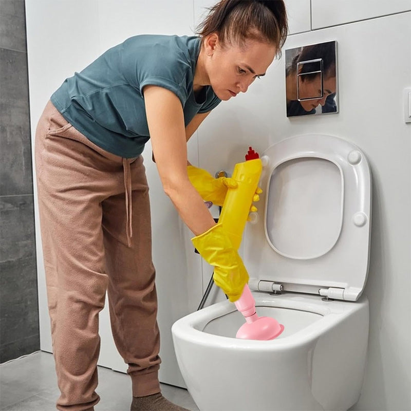 ⏰Last Day Promotion 50% OFF - 🏆Multipurpose Household High Pressure Toilet Plunger