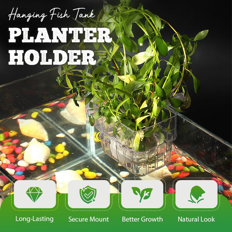 Hanging Fish Tank Planter Holder
