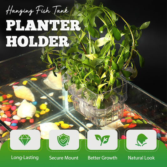 Hanging Fish Tank Planter Holder