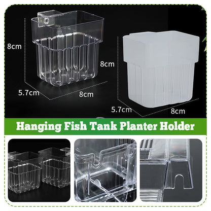 Hanging Fish Tank Planter Holder