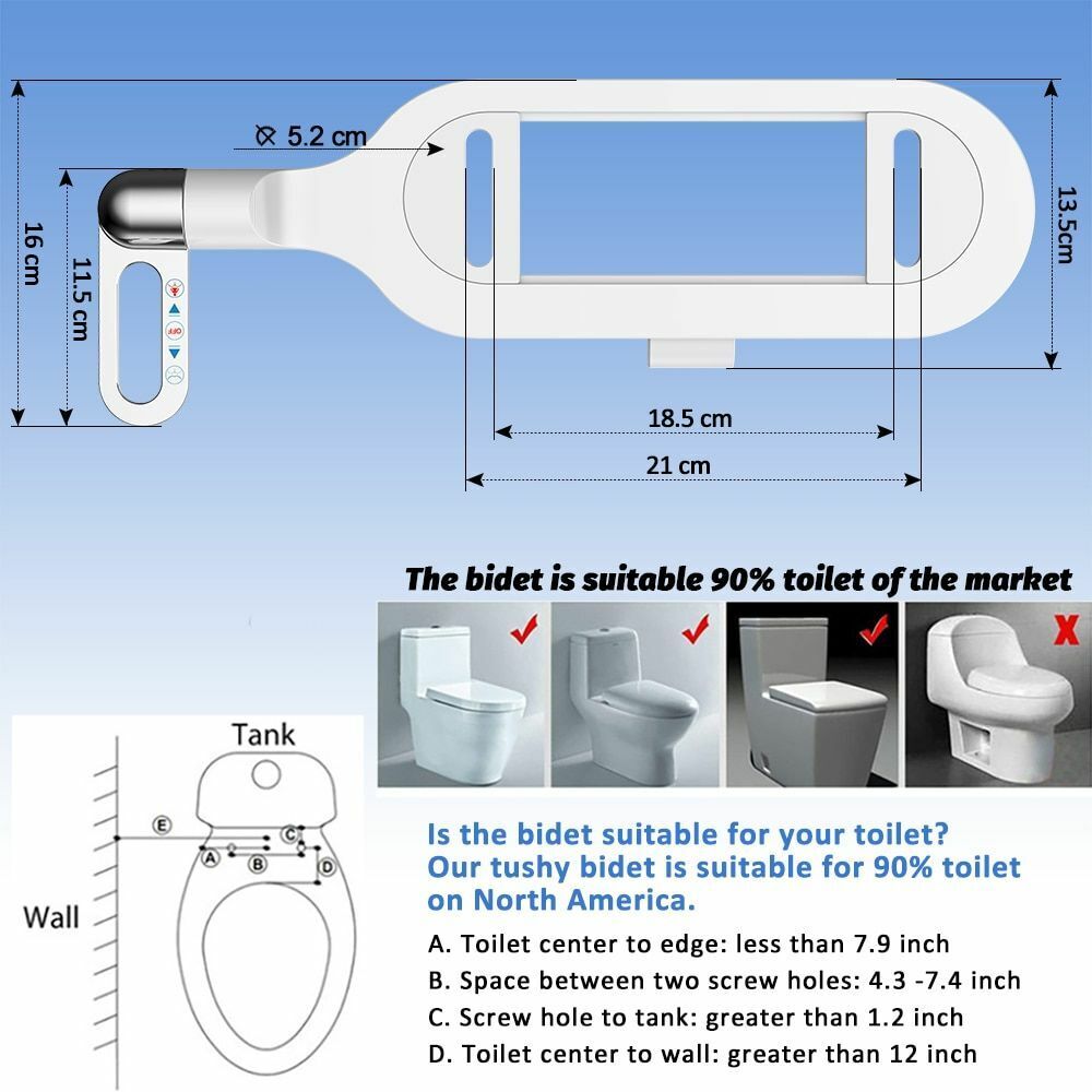 🚽 50% OFF NOW! 🚿 Non-Electric Dual Nozzle Bidet – Hygienic Self-Washing, Adjustable Water Pressure & Easy Installation Kit 🛠️