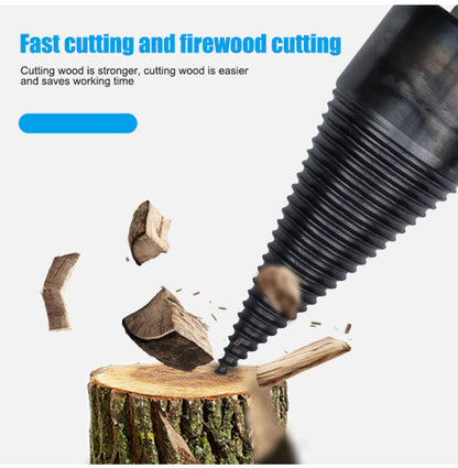 🪓 50% OFF NOW! 🔥 HEX SHANK FIREWOOD DRILL BIT - Splits Logs in Seconds, Hardened Steel Construction for Maximum Durability 🌲⚡