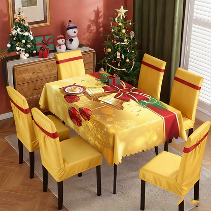 ✨Christmas Special price £9.99!！🎁Stylish Christmas Printed Tablecloth🔥