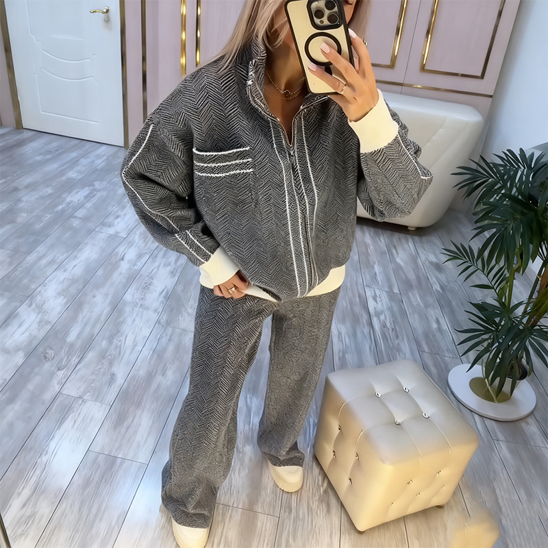 ⏳Limited-time 50% off⏰Women’s Stylish Jacket & Pants 2-Piece Set🧥👖