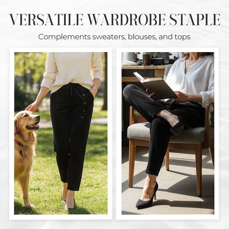 ❄️Winter Hot Sale 50% OFF🔥Women's High-Waist Plush-Lined Warm Pants