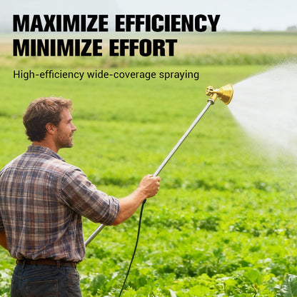 🔥⏳Hot Sale!🚨 Adjustable Brass Nozzle Spray for Agricultural Sprayer