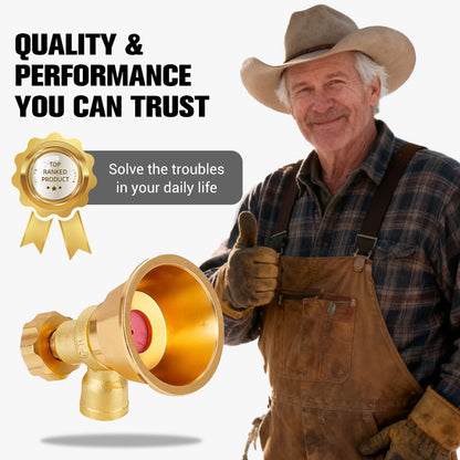 🔥⏳Hot Sale!🚨 Adjustable Brass Nozzle Spray for Agricultural Sprayer