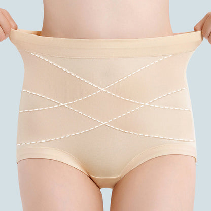 High Waisted Tummy Control Hip Lifting Breathable Panties