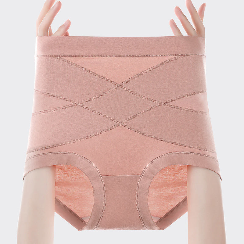 High Waisted Tummy Control Hip Lifting Breathable Panties