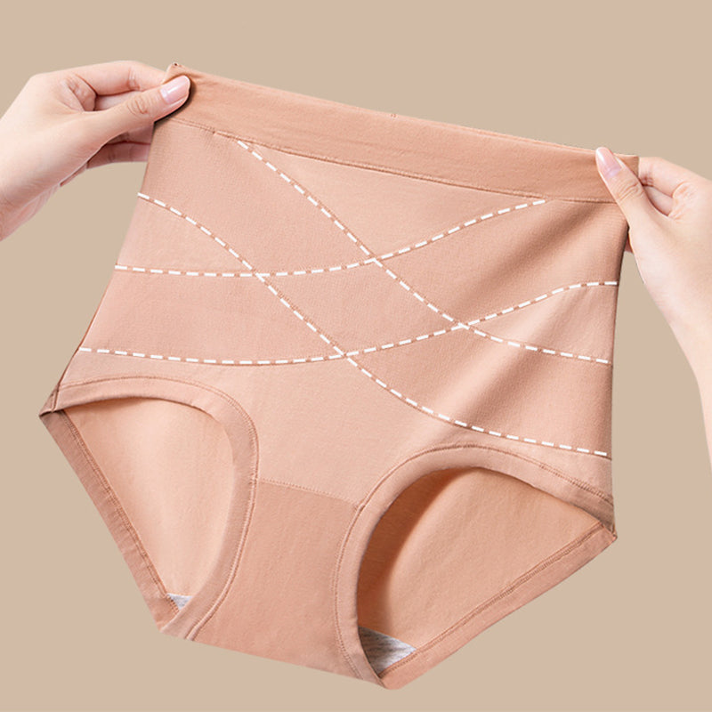High Waisted Tummy Control Hip Lifting Breathable Panties