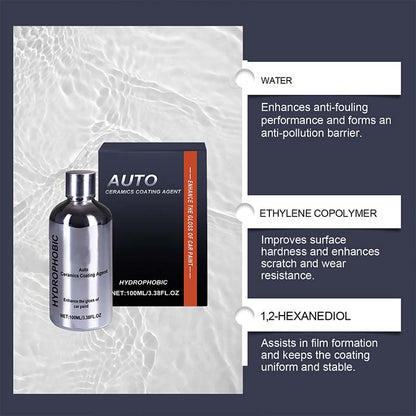 Nano Ceramic Car Coating Spray Kit