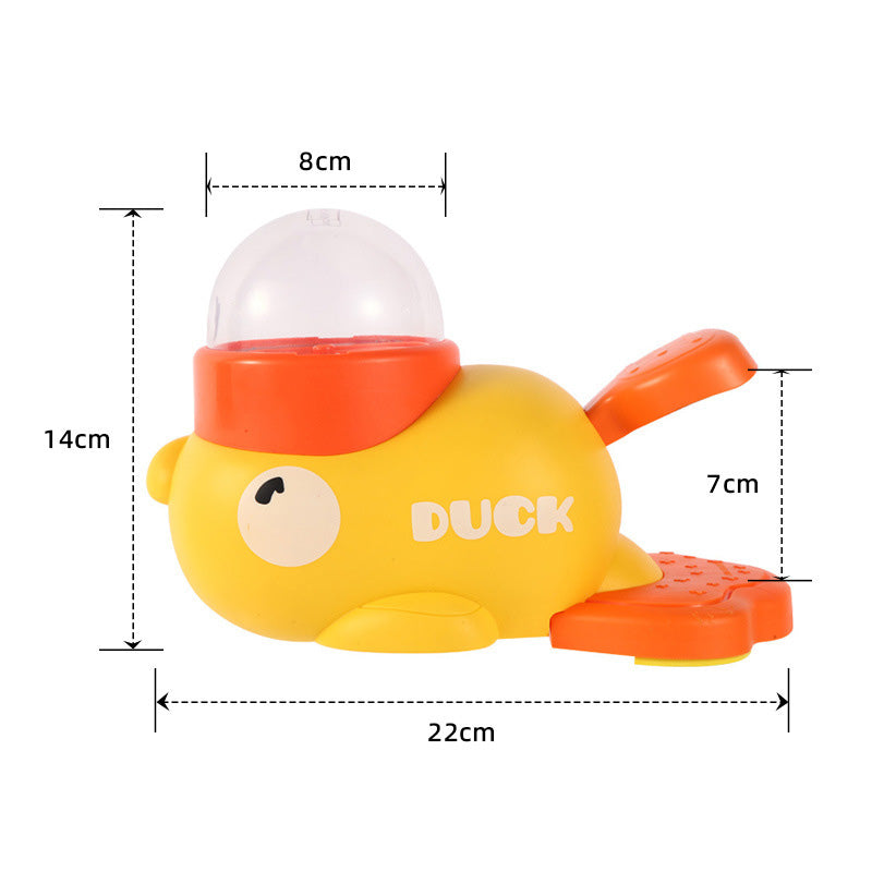 🐾 LIMITED-TIME 50% OFF! ✨ 2-in-1 Interactive Pets Puzzle Toy & Feeder – Duck Design, Treat Dispenser, Non-Slip Base 🦆