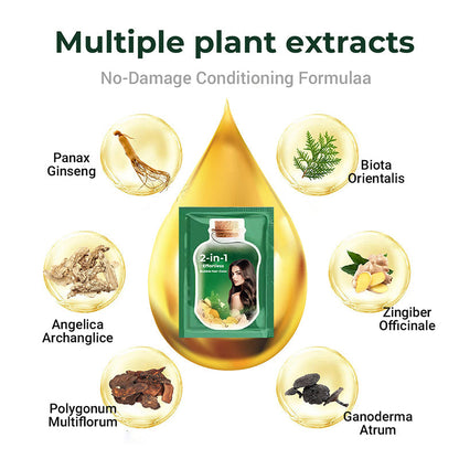 💆‍♀️ 50% OFF NOW! ✨ 2-in-1 Bubble Hair Color Kit – Root Touch-Up, Full Coverage & Salon Quality at Home 🎨