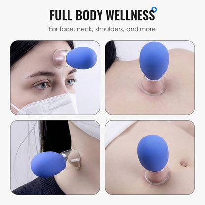 🎁Glass and Silicone Vacuum Suction Massage Cups